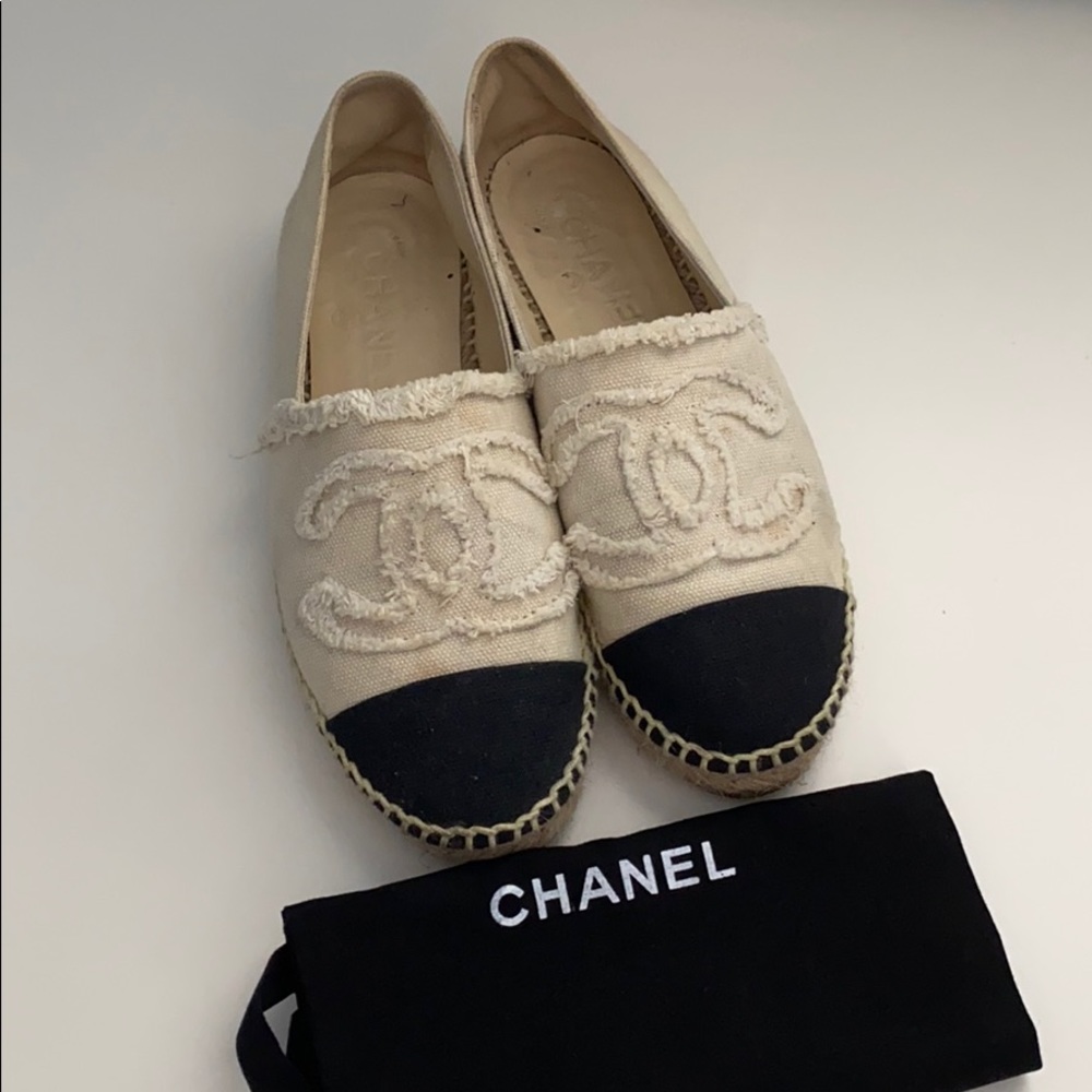 Chanel espadrilles shoes